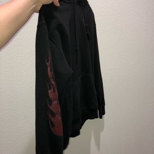 Brandy Melville flames hoodie!